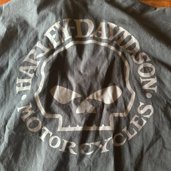 XL Harley-Davidson Men Willie G Skull Blowout Button Down Mechanics Embroidered - Picture 2 of 5